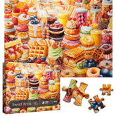 Puzzle Jigsaw Festin Sucré 1000 Pièces